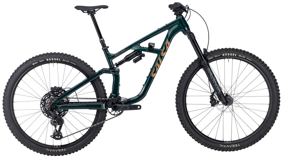 Salsa BLKthorn 145 Eagle 70 Transmission Bike - 29" Aluminum BLK Spruce Large