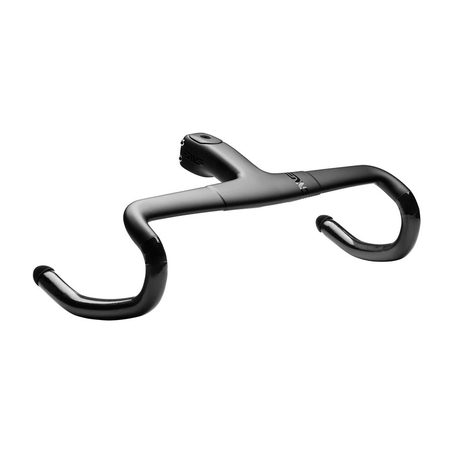 ENVE SES AR Bar/110mm Stem Combo Drop Handlebar Diameter: Integrated 110mm 380mm Drop: 129mm Reach: 76mm Black