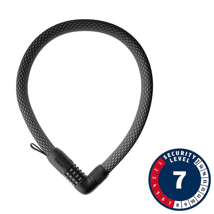 Abus Yarnit 4004C Chain Lock Combination 24mm 85cm 33.5" Black