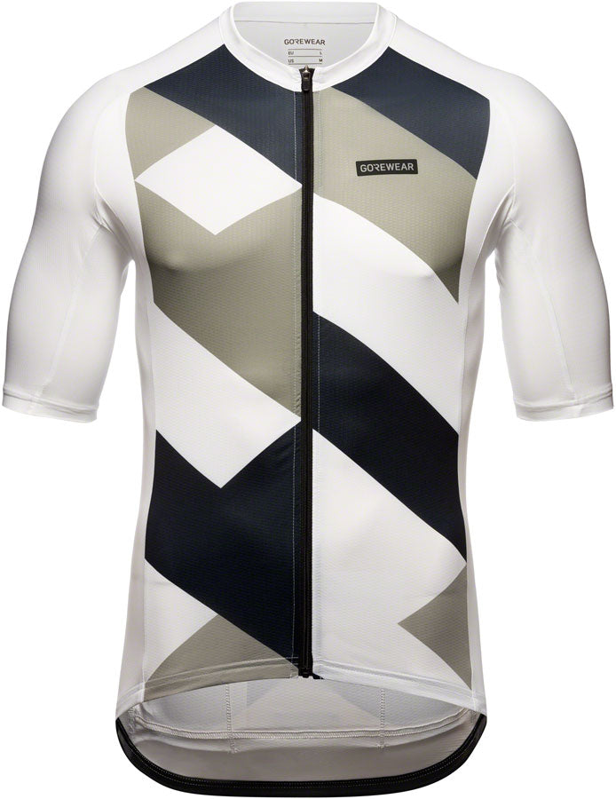 Gorewear Spirit Signal Jersey - White/Lab Gray Men's Medium