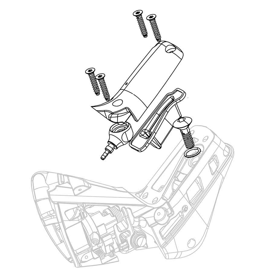 SRAM HRD/HRR Shift Lever Reservoir Kit - Thumbnail 3