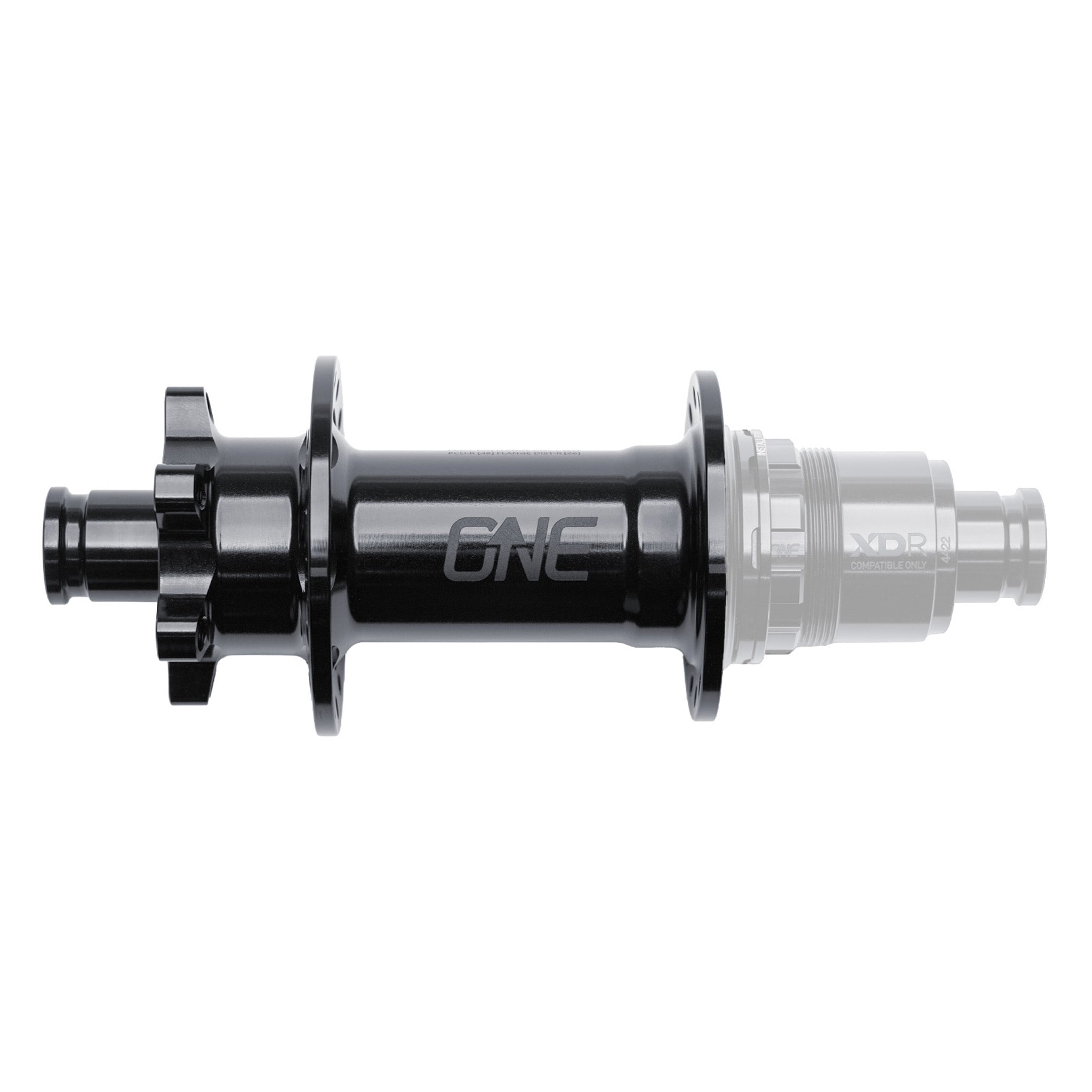 OneUp Components 6B-Disc Rear Hub 12x157mm No FH 32h Black