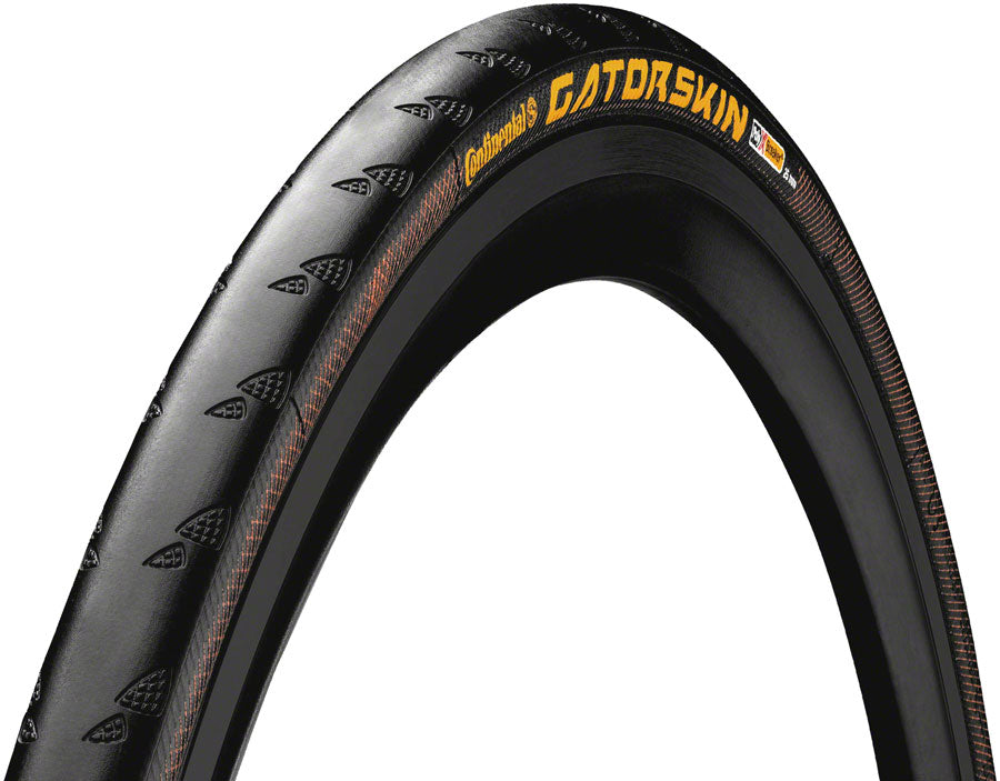 Continental Gatorskin Tire - 700 x 25 Clincher Wire Black PolyX Breaker