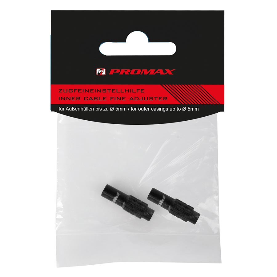 Promax Barrel Adj Black Inline Barrel Adjuster Aluminum Fits 4mm and 5