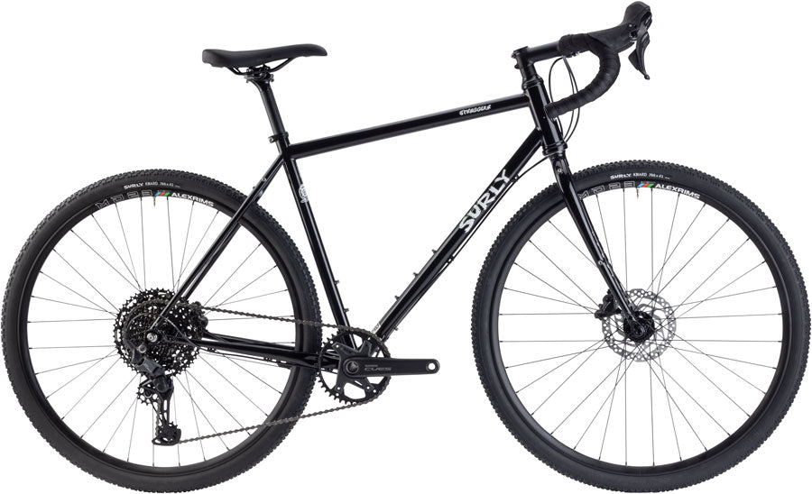 Surly Straggler Bike - 700c Steel Cues 1x11 Hi-Viz Black 54cm