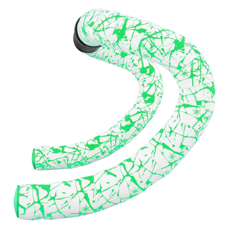 Supacaz Super Sticky Kush White/Neon Green bar tape