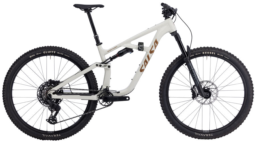 Salsa Blackthorn 125 Eagle 70 Bike - 29" Aluminum Vapor Gray Large