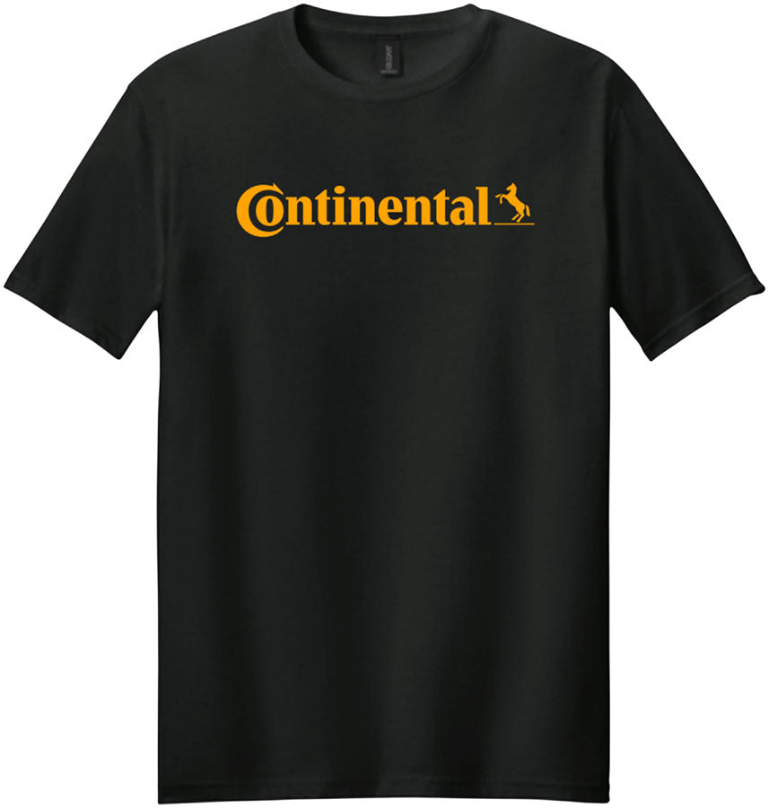 Continental Logo T-Shirt - Black Small