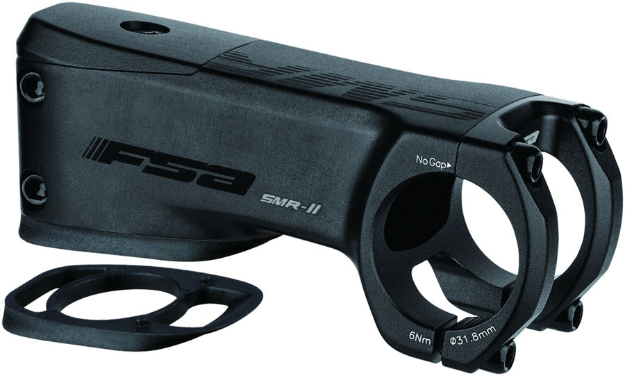 Full Speed Ahead NS SMR-II Stem - 80mm 31.8mm Clamp -10 1 1/8" Alloy Black