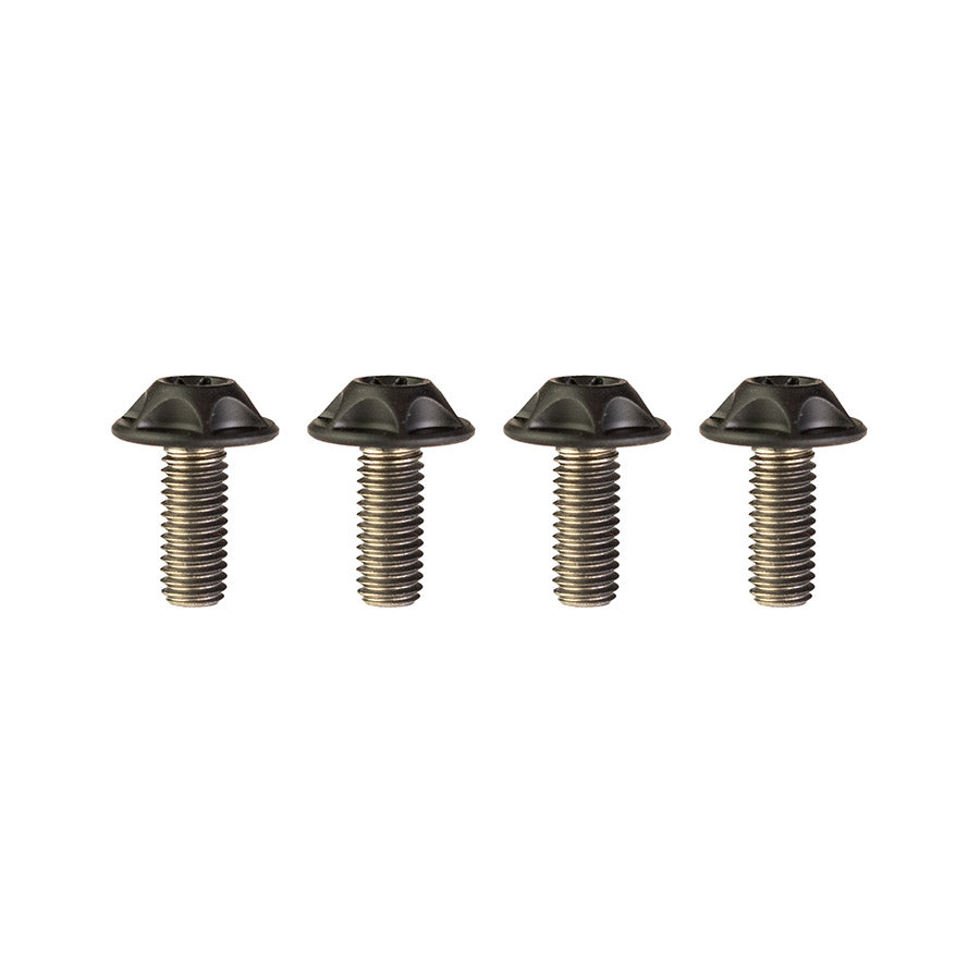 Silca Sicuro Ti bottle cage bolts Cerakote Black Set of 4