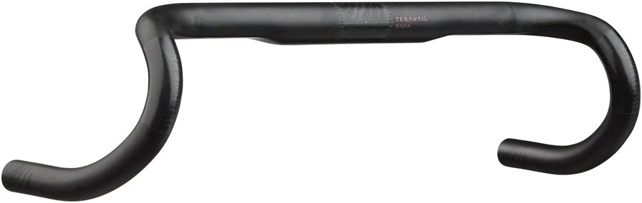 Teravail Radia 12 Carbon Drop Handlebar - Carbon 31.8mm 42cm Black