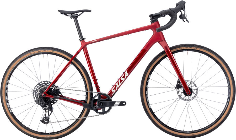 Salsa Flyway C Apex Eagle AXS 12 Bike - 700c Carbon Canyon Red Large