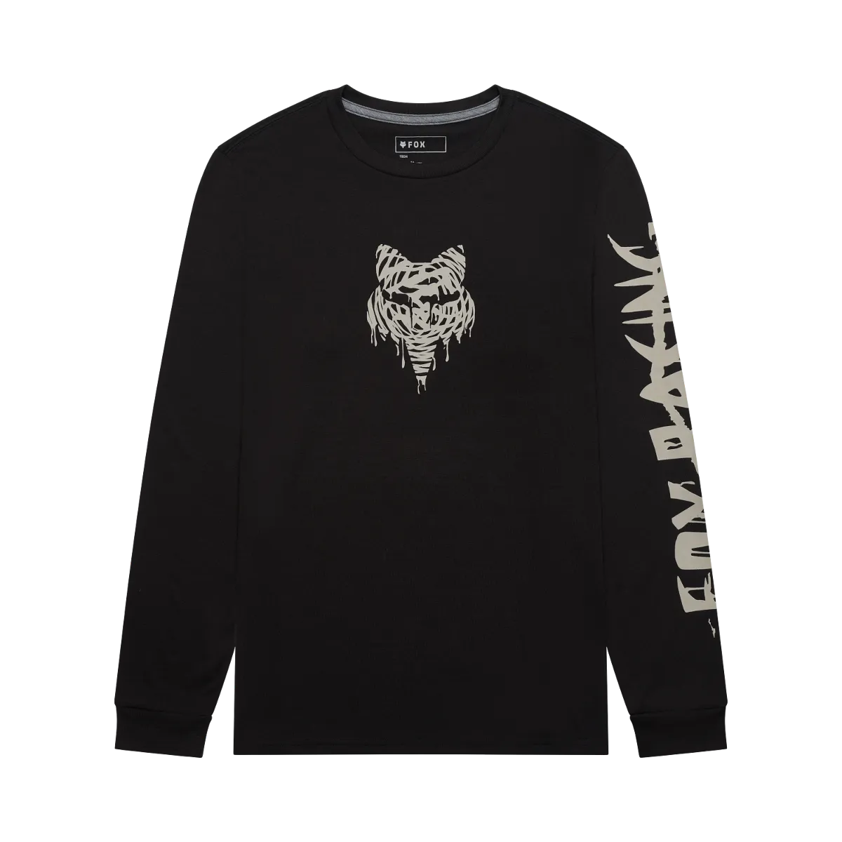 Roughcut Dri-Release Midweight Long Sleeve Tee - Black / M