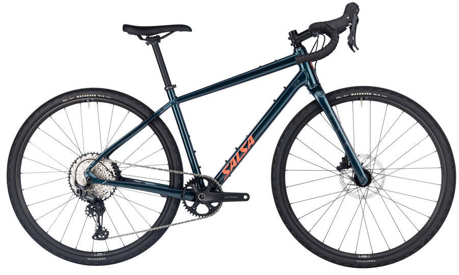Salsa Journeyer Drop Bar GRX 610 1x12 Bike - 700c Aluminum Midnight Blue 49cm