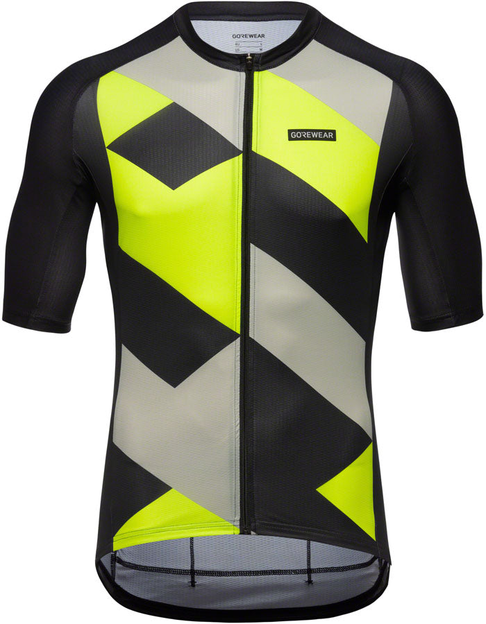 Gorewear Spirit Signal Jersey - Black/Yellow Men's 2X-Large
