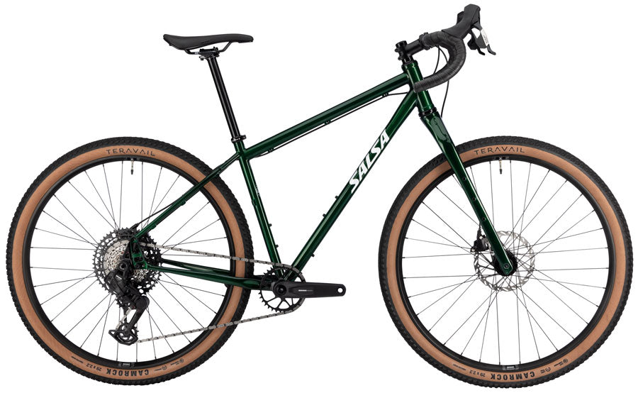 Salsa Fargo Apex AXS Transmission Bike - 29" Steel Peat Moss Large