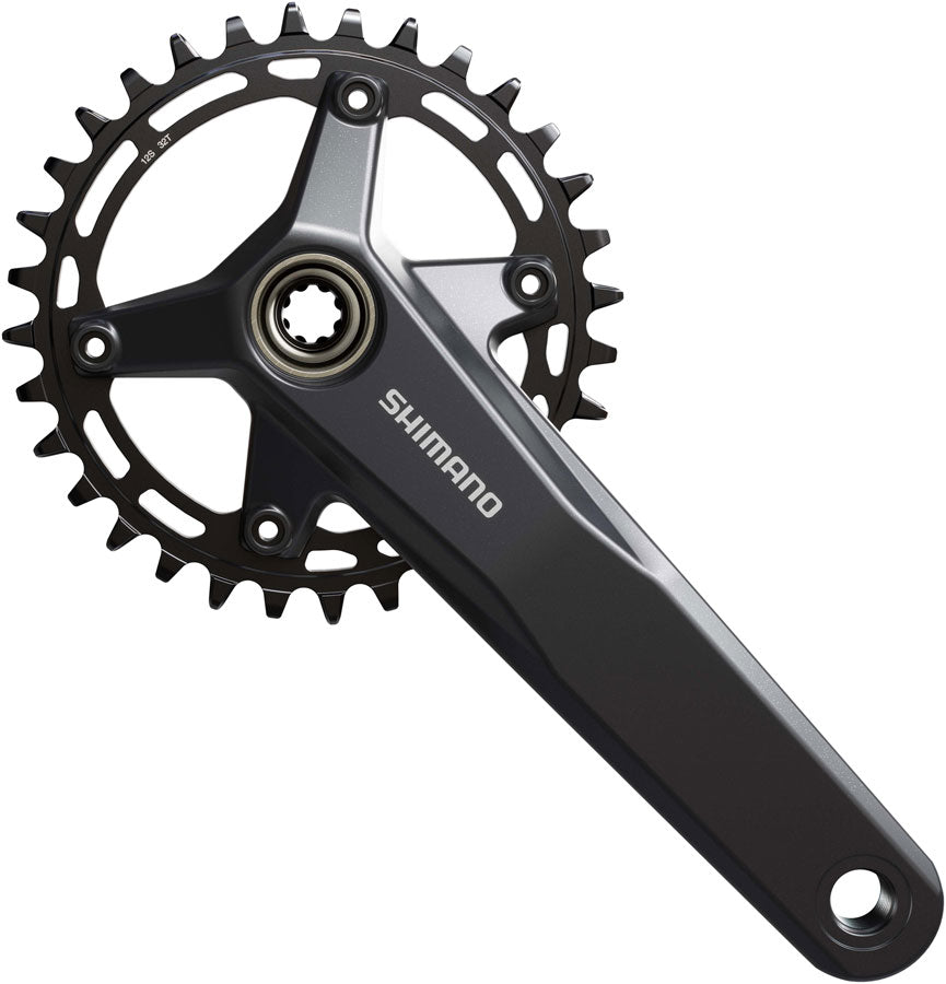 Shimano FC-MT520 Crankset - 175mm 12-Speed 32t 55mm Chainline Black