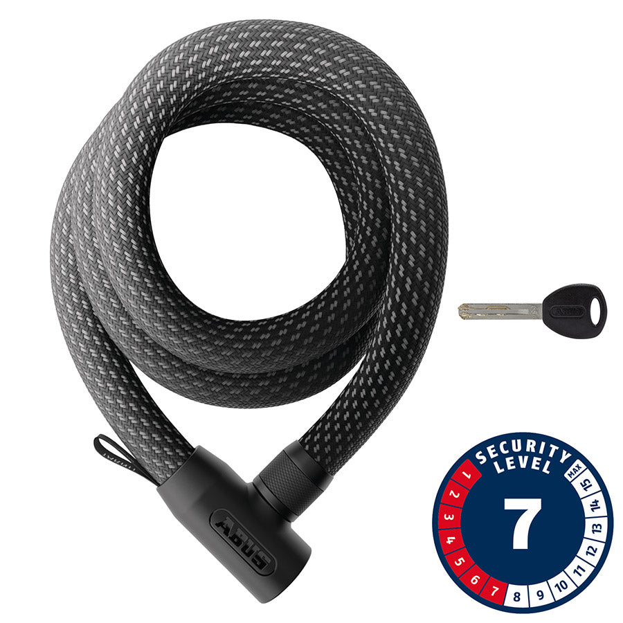 Abus Yarnit 4004K Chain Lock Key 24mm 140cm 55.1" Black