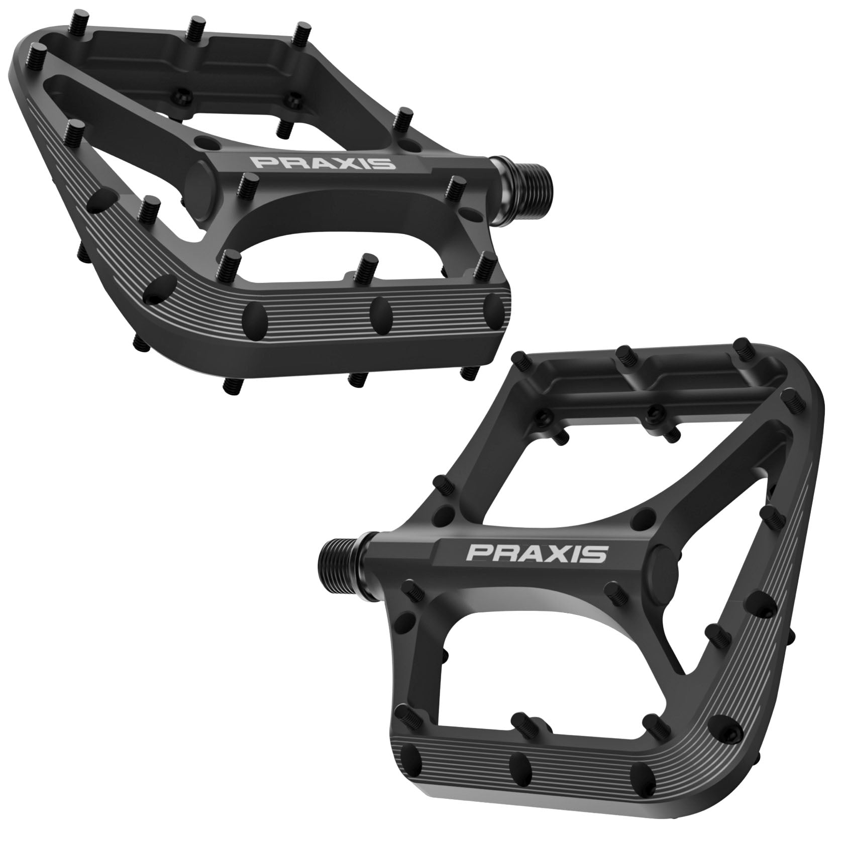 Praxis Works Gen2 Brodium Pedals Black