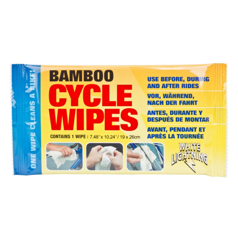 White lightning Cycle Wipes Cleaning Towel