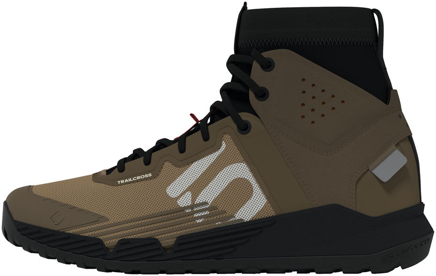 Five Ten Trailcross Mid Pro Flat Shoes - Men's Cardboard/Off White/Core BLK 11.5