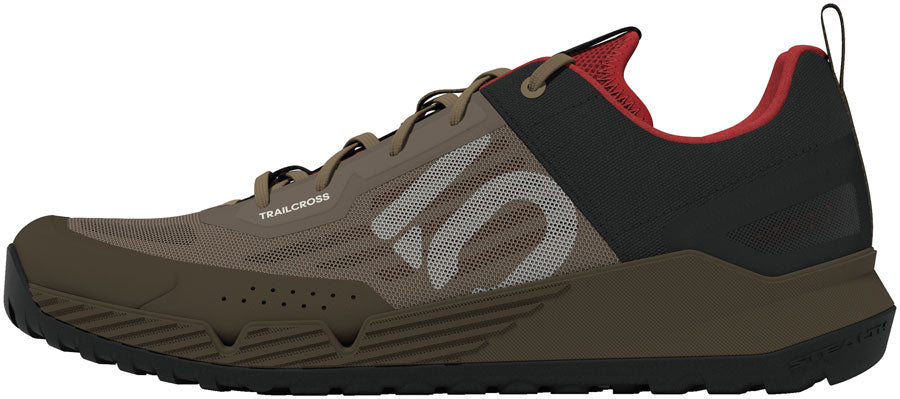 Five Ten Trailcross LT Flat Shoes - Men's Cardboard/Off White/Core Black 13