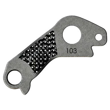 Silca 3DP Titanium Derailleur Hanger DM Factor #103