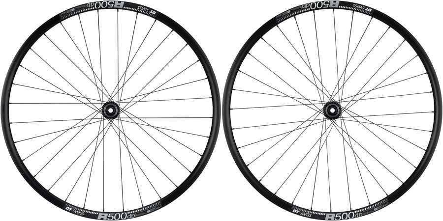 Quality Wheels Shimano 105/DT R500 Wheelset - 700 12 x 100/142mm Center-Lock HG11 MTN BLK 32H