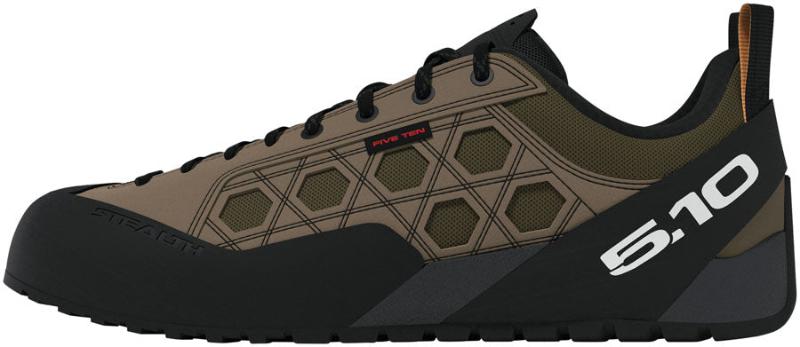 Five Ten Guidetennie Flat Shoes - Men's Cardboard/FTWR White/Core Black 8