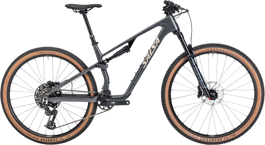 Salsa Spearfish C Eagle 90 Bike - 29" Carbon Graphite Gray Large