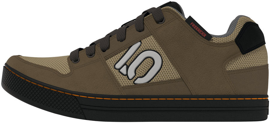 Five Ten Freerider Flat Shoes - Men's Cardboard/Wonder Alumina/Pure Tangerine 9