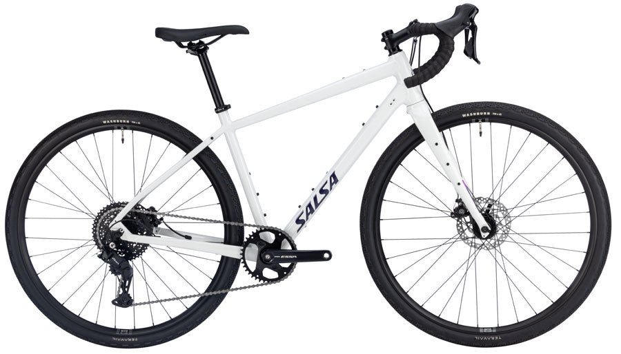 Salsa Journeyer Drop Bar ESSA 8 Bike - 700c Aluminum Vapor Gray 49cm