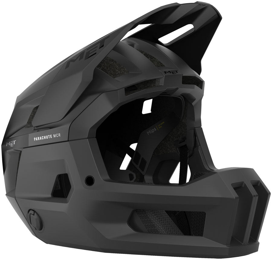 MET Parachute MCR 2 Helmet - Matte Black Small - Black