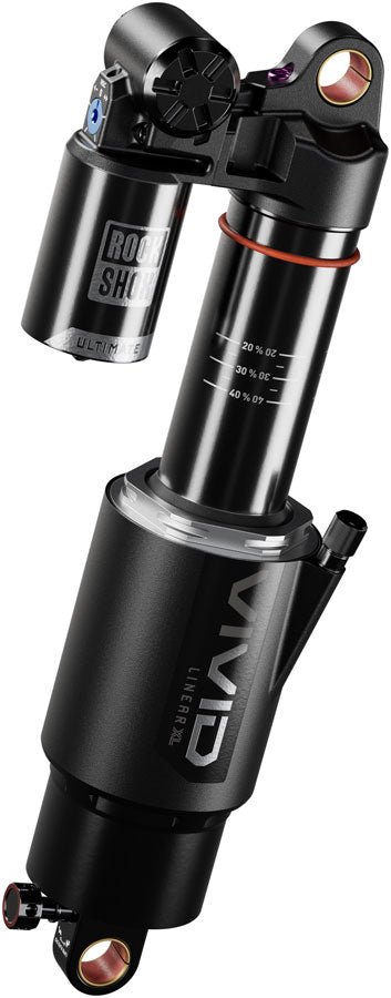 RockShox Vivid Ultimate DH RC2 Rear Shock - 250 x 75 mm Linear XL Air 2 Tokens Reb 55 / Comp 34 L/O 45 Standard D1