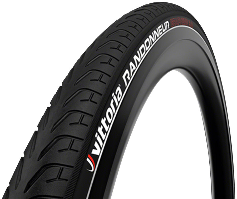 Vittoria Randonneur Reflect Tire - 700 x 35 Clincher Wire Black