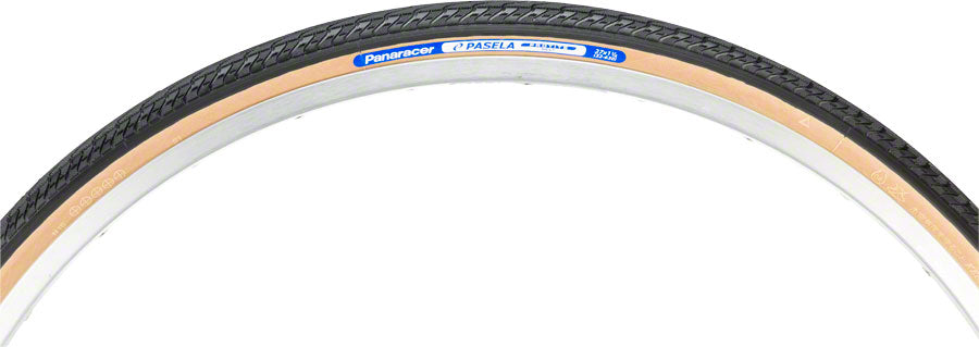 Panaracer Pasela ProTite Tire - 27 x 1-1/4 Clincher Wire Black/Tan 60tpi