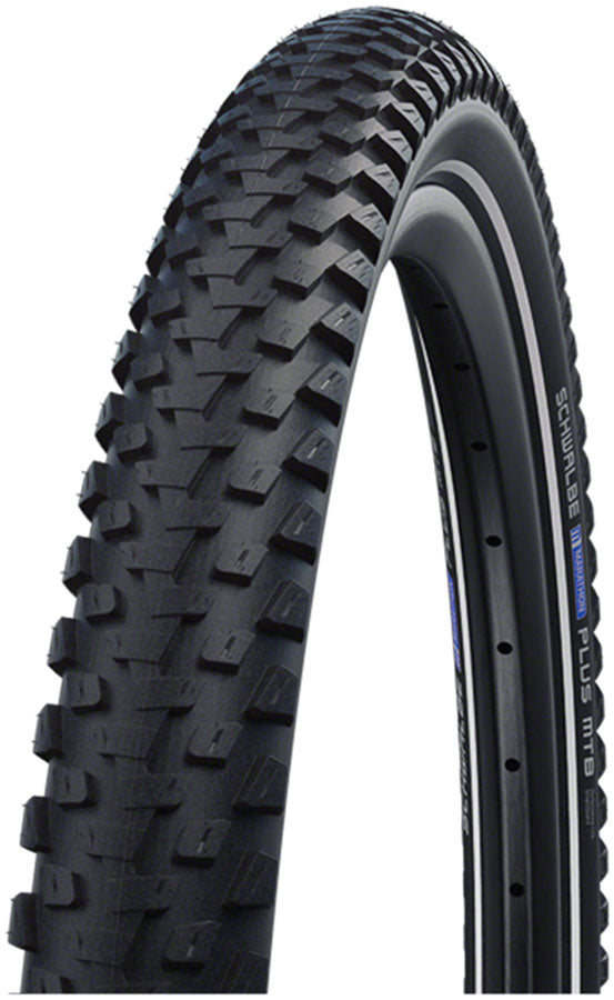 Schwalbe Marathon Plus MTB Tire - 29 x 2.1 Clincher Wire BLK SmartGuard Dual Compound