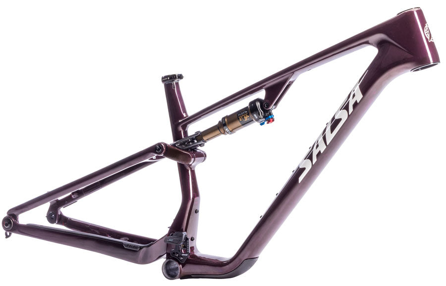 Salsa Spearfish C DLX  Frame - 29" Carbon Deep Orchid Carbon Medium