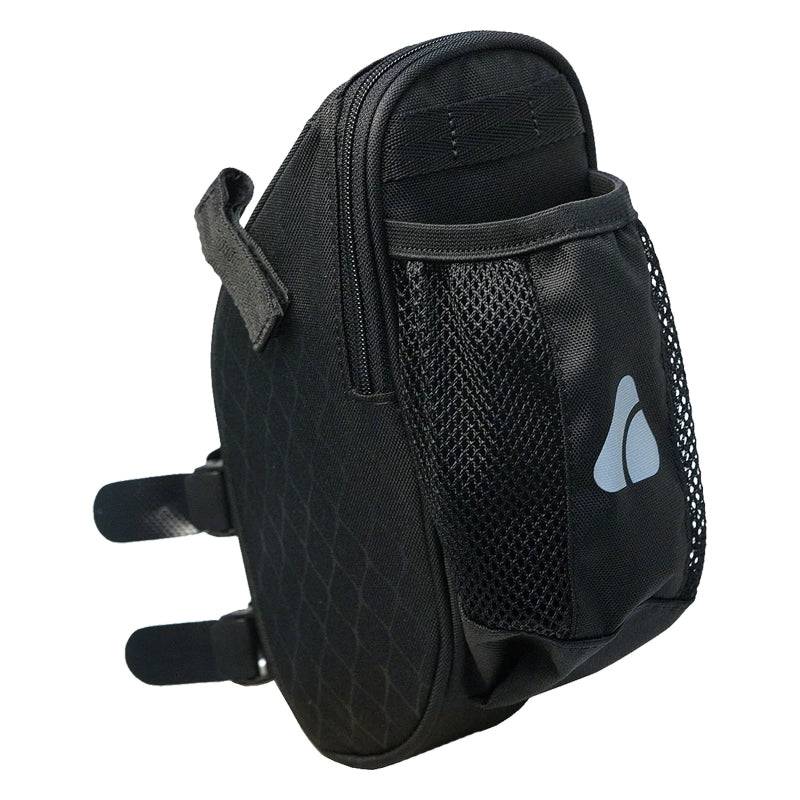 Axiom Oceanweave H2O Aeropack L Seat Mount Bag Velcro Straps 9.4x3.9x4.3` 79 c.i. Black