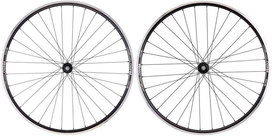 Quality Wheels Shimano 105/DT R460  Wheelset - 700 QR x 100/130mm Rim Brake HG11 Road BLK Clincher 32H