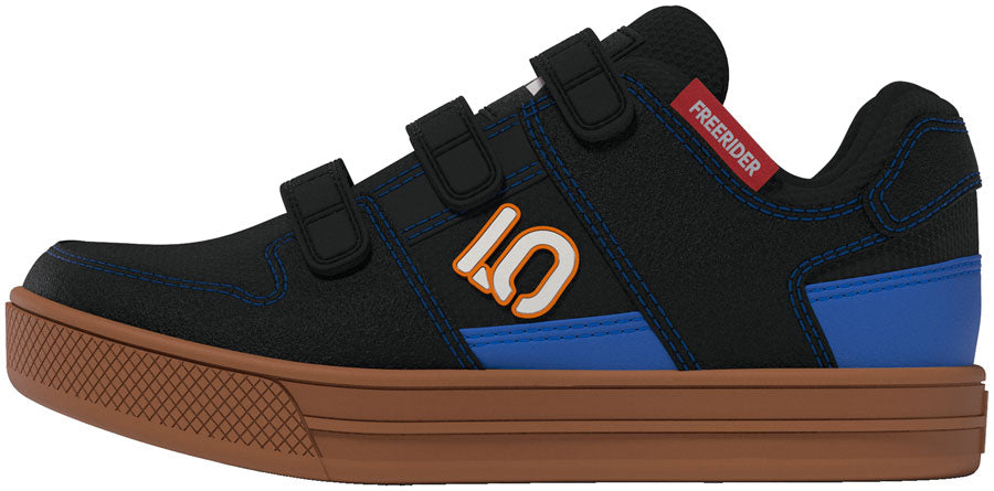 Five Ten Freerider VCS Flat Shoes - Kid's Pure Orange/Pure Orange/Blue 11.5K