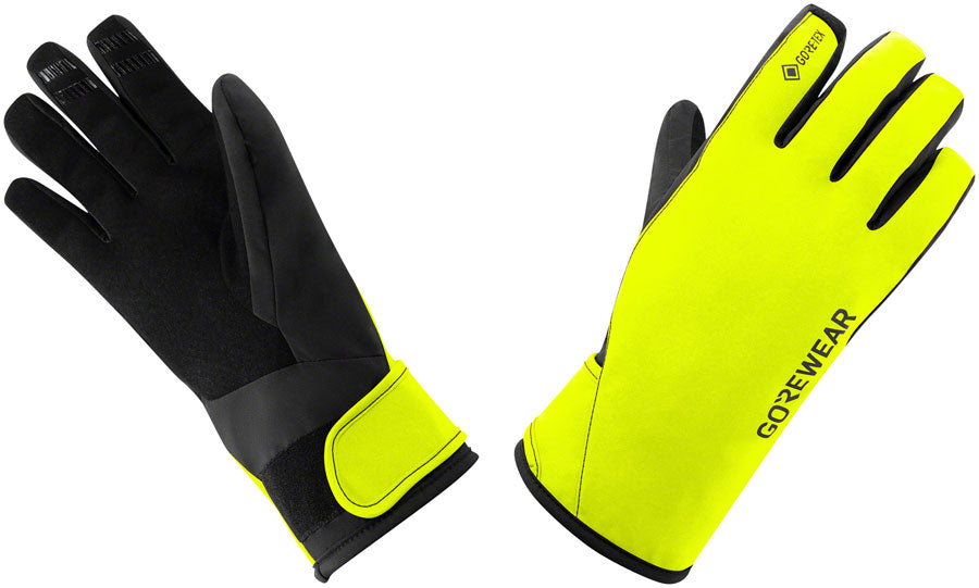 Gorewear Gore-Tex Insulated Gloves - Yellow/Black Men's X-Large