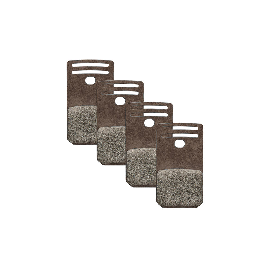 Magura MDP 12 Silver Disc Brake Pads Shape: Magura Gustav Pro Organic Pair