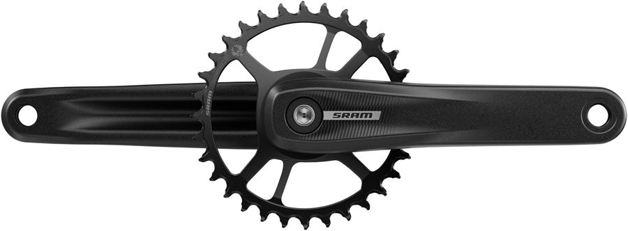 SRAM S100 Eagle Crankset - 160mm 32t Steel Chainring Aluminum Crankarms For Powerspine Bottom Bracket BLK 52mm Chainline B1