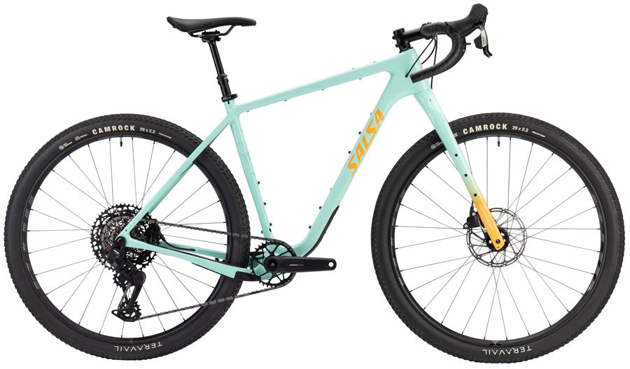 Salsa Cutthroat C Apex S1000 AXS Transmission Bike - 29" Carbon Spearmint Green 52cm