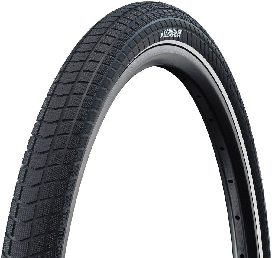 Schwalbe Motion Super Moto-X Tire - 650b x 50 / 27.5 x 2.00 Clincher Wire BLK/Reflex Std GreenGuard DB Defense Addix Green E-50