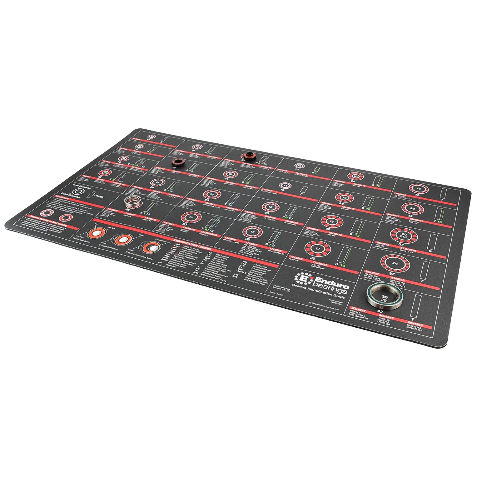 Enduro WBM-004 - Mechanic Workbench Bearing ID Mat Version 2