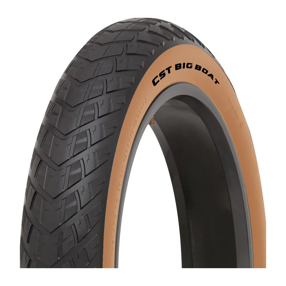CST Big Boat 26x4.0" Black/Tanwall