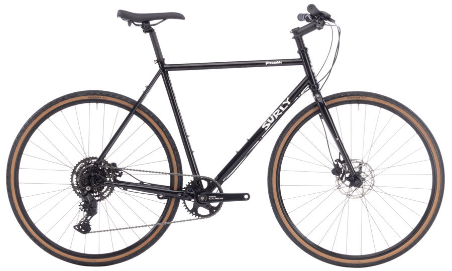 Surly Preamble Flat Bar Bike - 700c Steel Hi-Viz Black Large