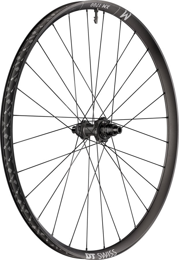 DT Swiss XM 1700 Spline 30 Rear Wheel - 27.5" 12 x 148mm Center-Lock XD DEG 72 DF BLK